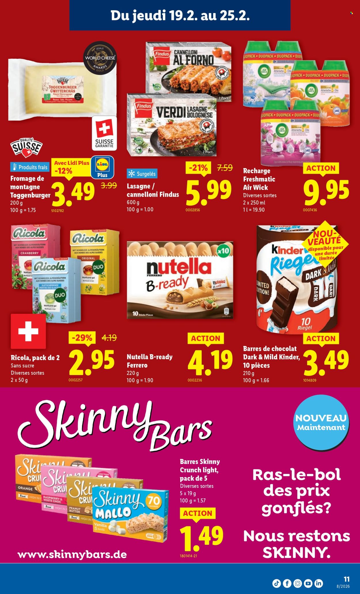 Catalogue Lidl - 19.2.2026 - 25.2.2026. Page 11. Page 11