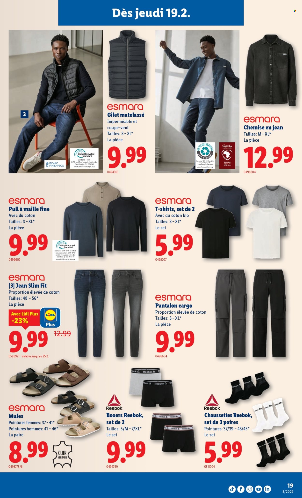 Catalogue Lidl - 19.2.2026 - 25.2.2026. Page 19. Page 19