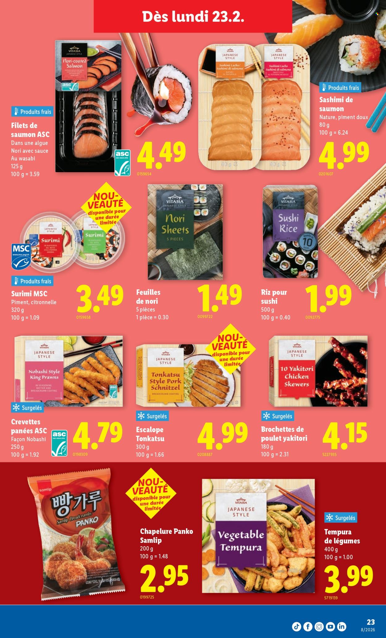 Catalogue Lidl - 19.2.2026 - 25.2.2026. Page 23. Page 23