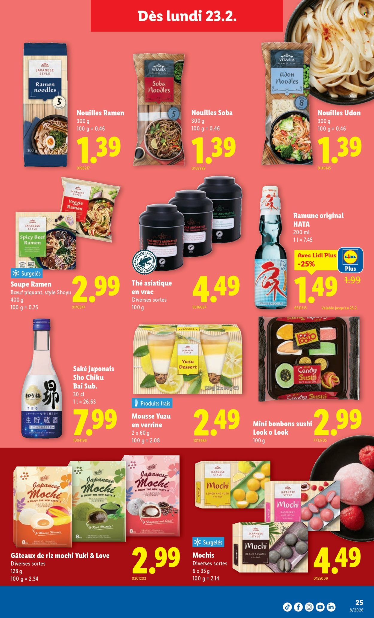 Catalogue Lidl - 19.2.2026 - 25.2.2026. Page 25. Page 25