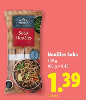 Nouilles Soba