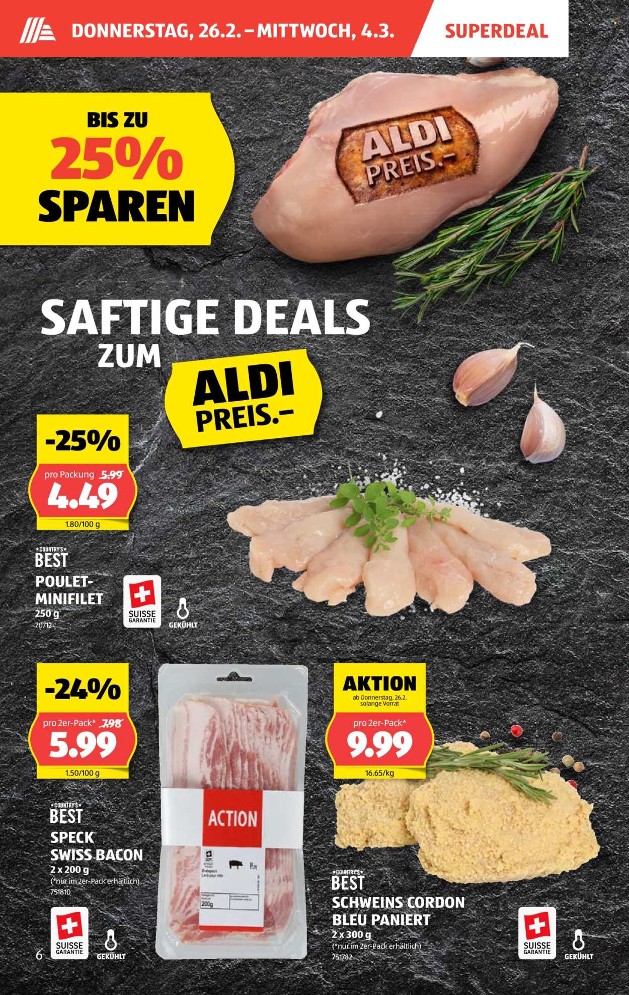 Catalogue Aldi - 26.2.2026 - 4.3.2026. Page 6. Page 6