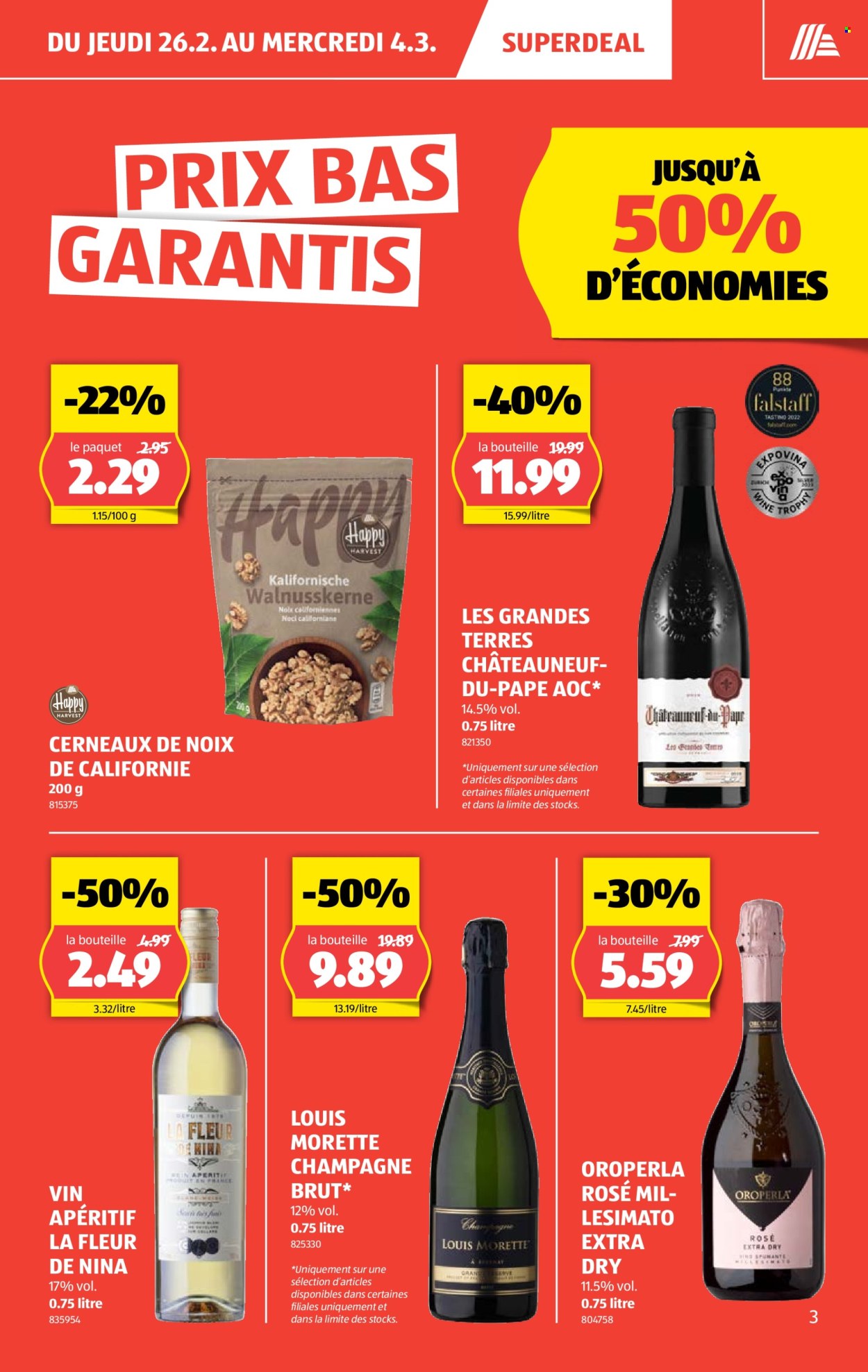 Catalogue Aldi - 26.2.2026 - 4.3.2026. Page 3. Page 3