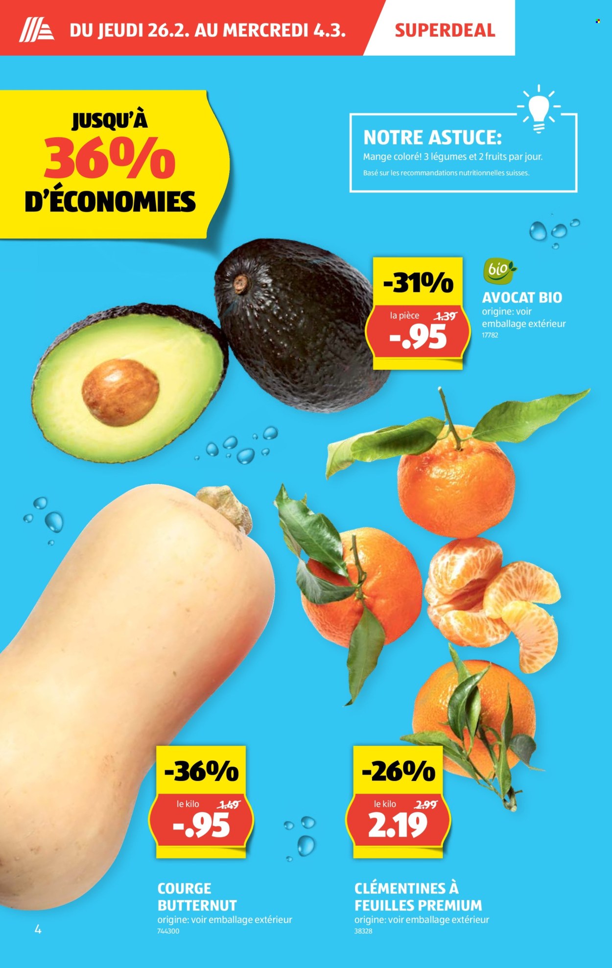 Catalogue Aldi - 26.2.2026 - 4.3.2026. Page 4. Page 4