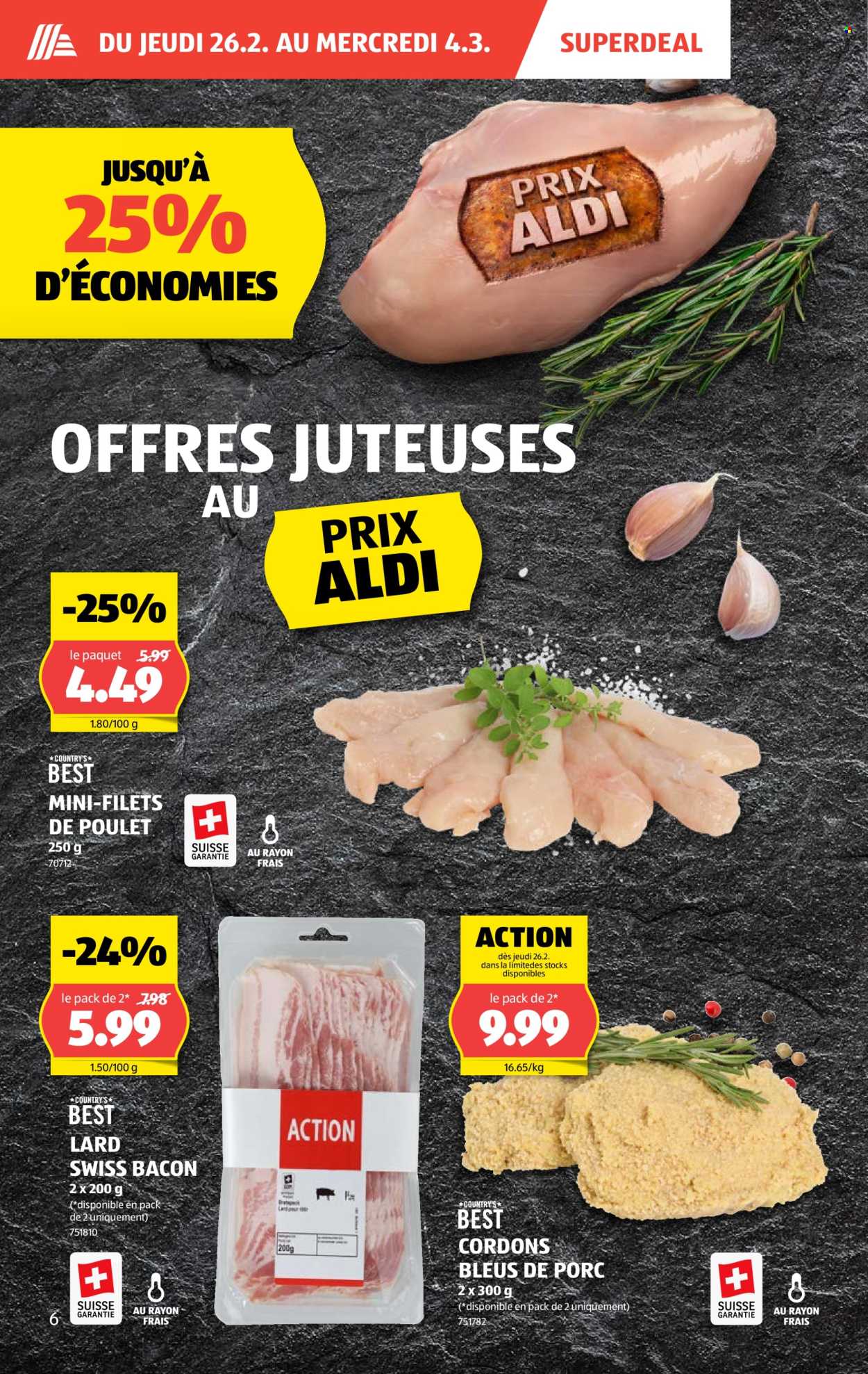 Catalogue Aldi - 26.2.2026 - 4.3.2026. Page 6. Page 6