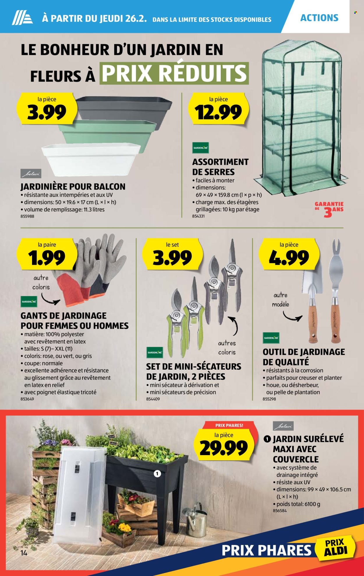 Catalogue Aldi - 26.2.2026 - 4.3.2026. Page 14. Page 14
