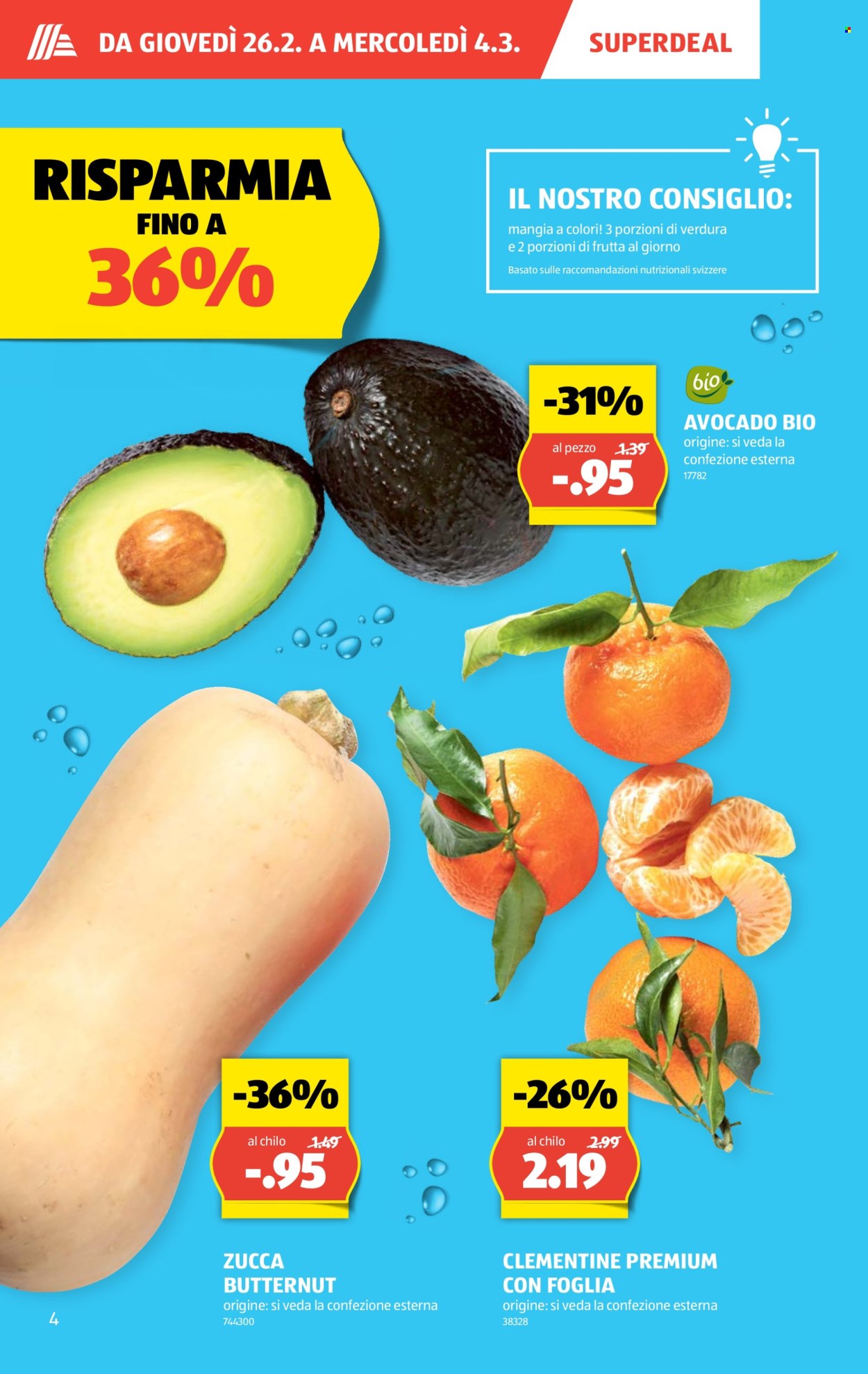 Catalogue Aldi - 26.2.2026 - 4.3.2026. Page 4. Page 4