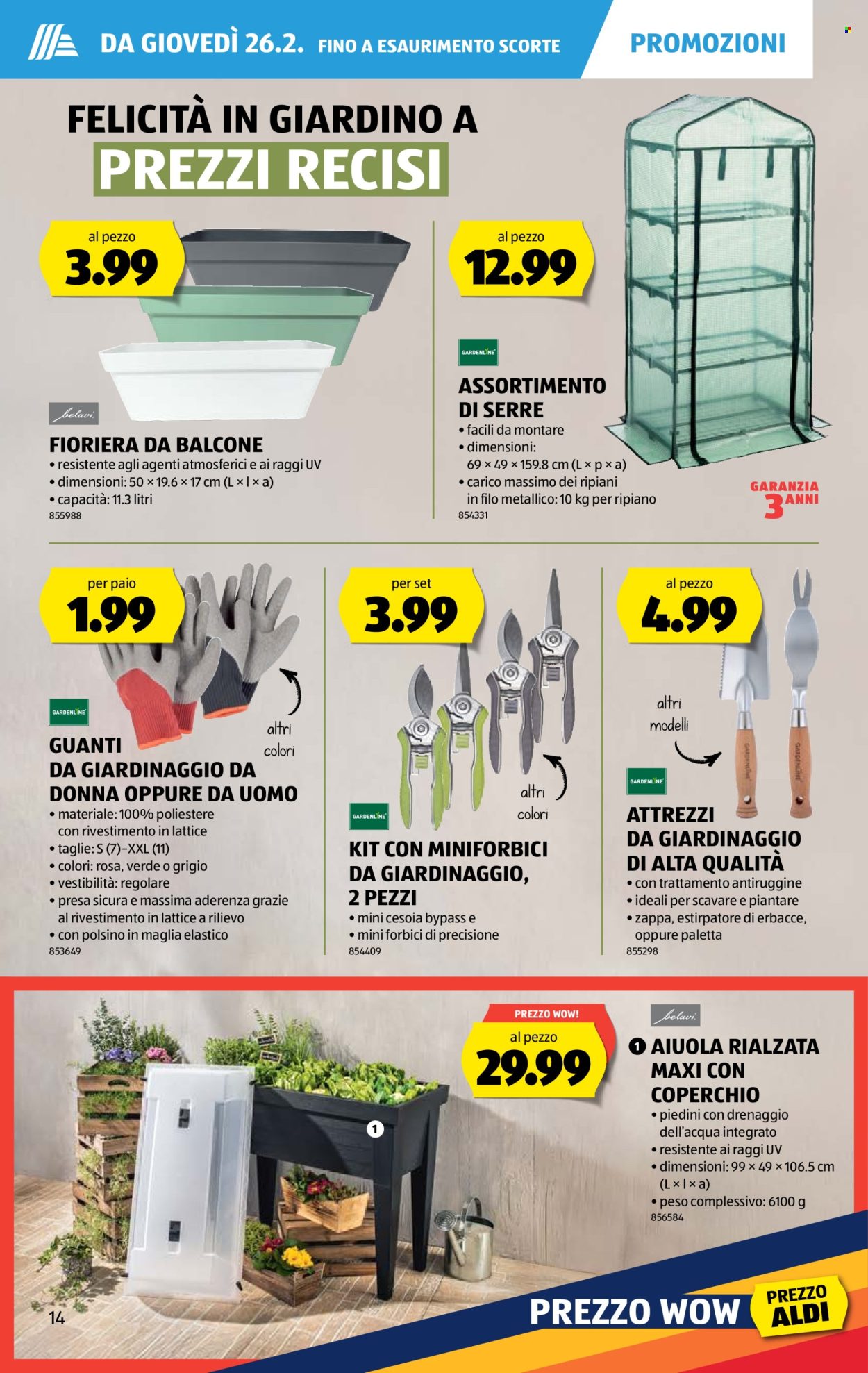 Catalogue Aldi - 26.2.2026 - 4.3.2026. Page 14. Page 14