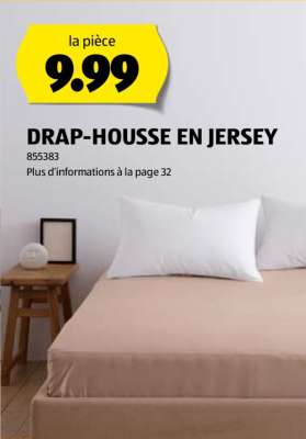 DRAP-HOUSSE EN JERSEY