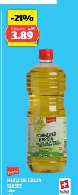 Huile de colza suisse