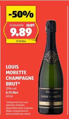 LOUIS MORETTE CHAMPAGNE BRUT