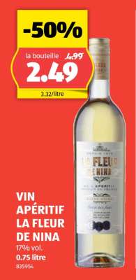 VIN APÉRITIF LA FLEUR DE NINA