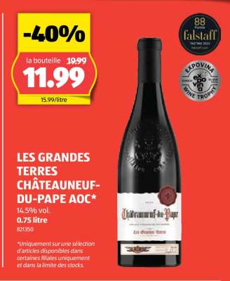 LES GRANDES TERRES CHÂTEAUNEUF-DU-PAPE AOC