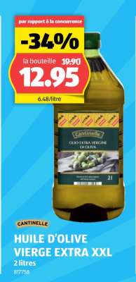 CANTINELLE HUILE D'OLIVE VIERGE EXTRA XXL