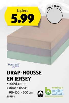 DRAP-HOUSSE EN JERSEY