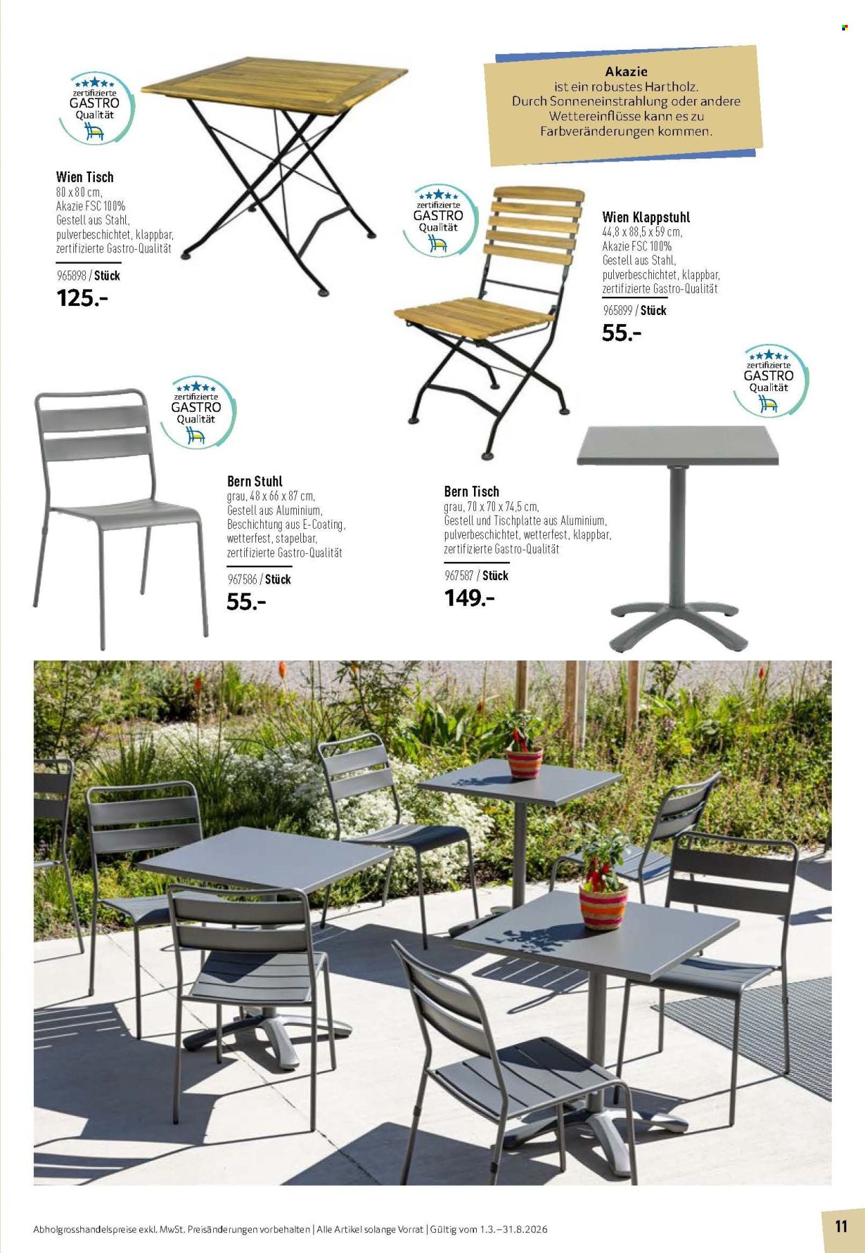 Catalogue Prodega - 1.3.2026 - 31.8.2026. Page 11. Page 11