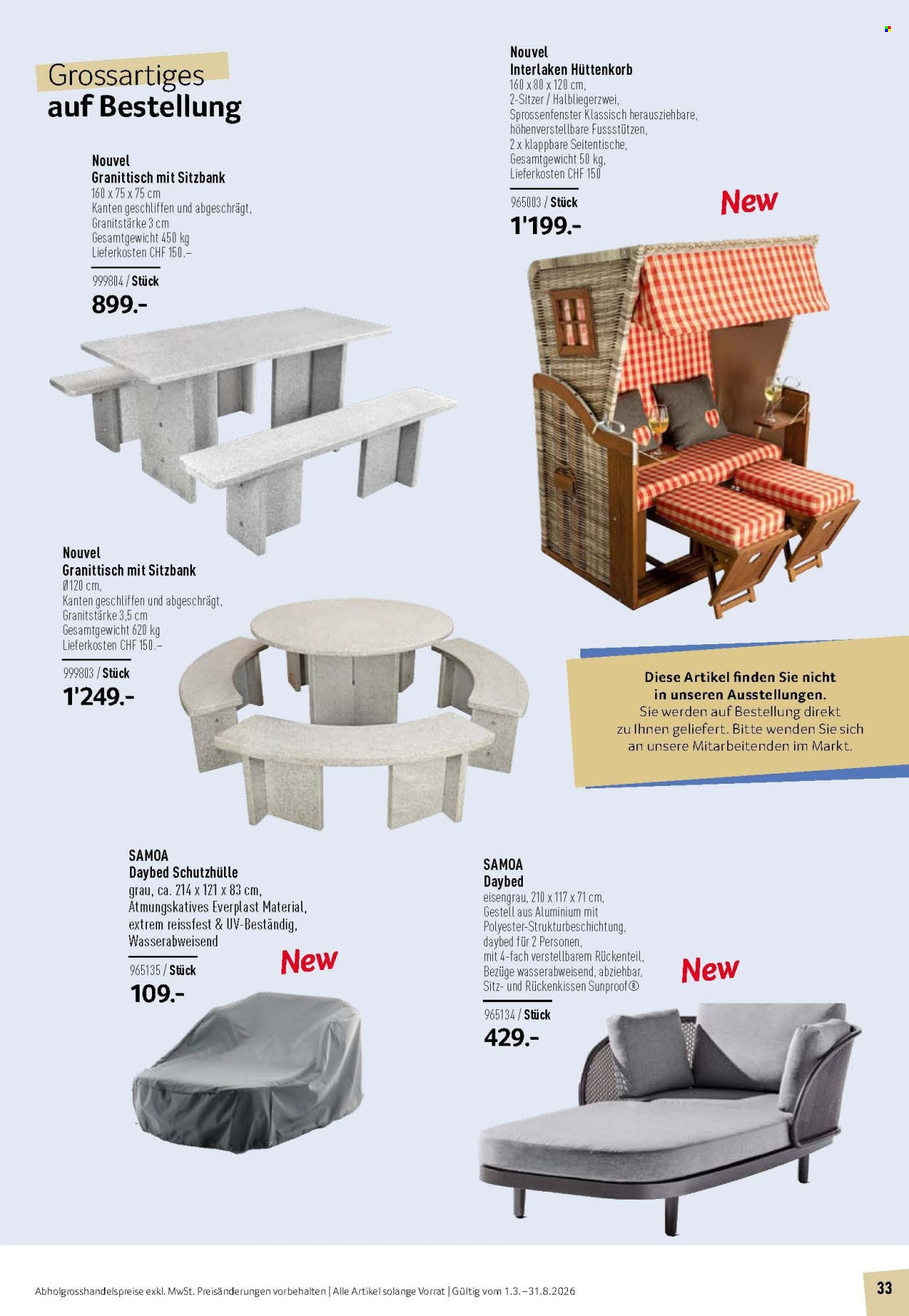 Catalogue Prodega - 1.3.2026 - 31.8.2026. Page 33. Page 33