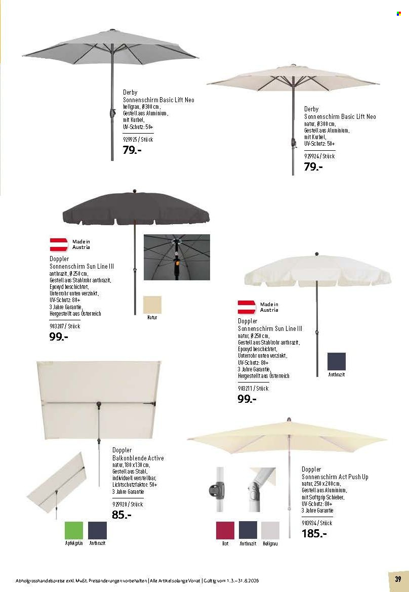 Catalogue Prodega - 1.3.2026 - 31.8.2026. Page 39. Page 39