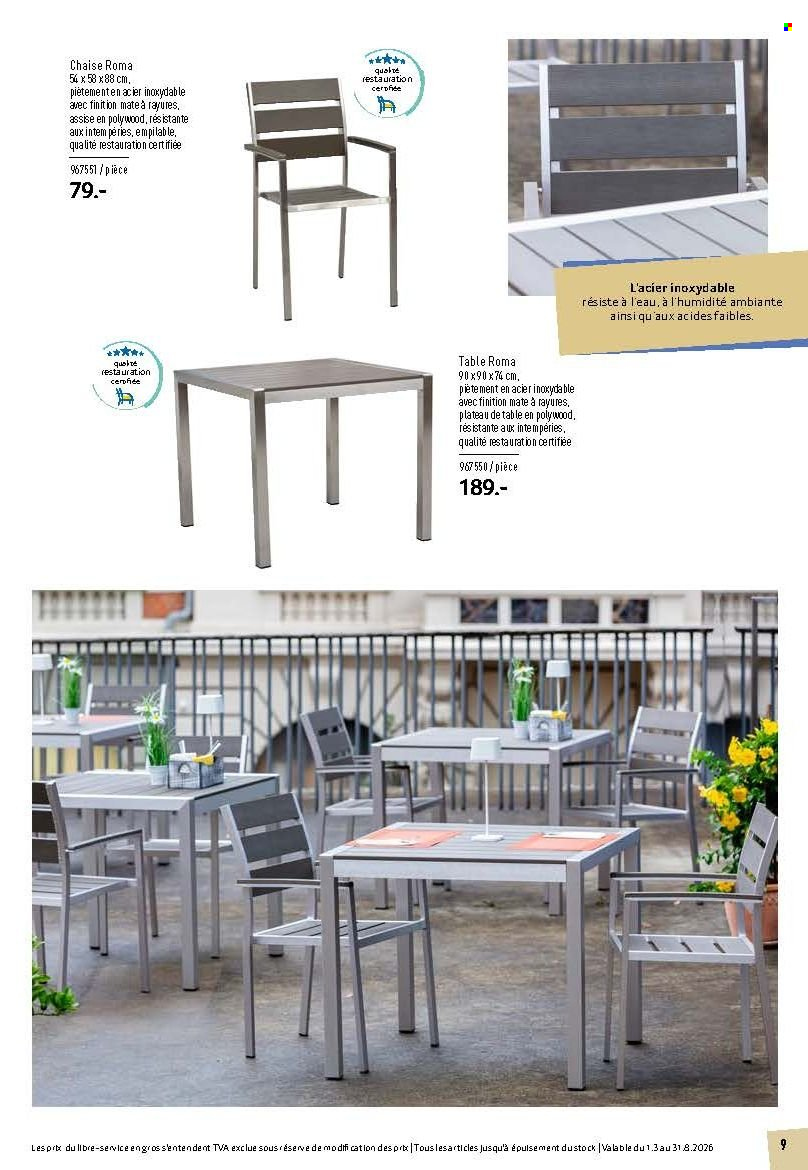 Catalogue Prodega - 1.3.2026 - 31.8.2026. Page 9. Page 9