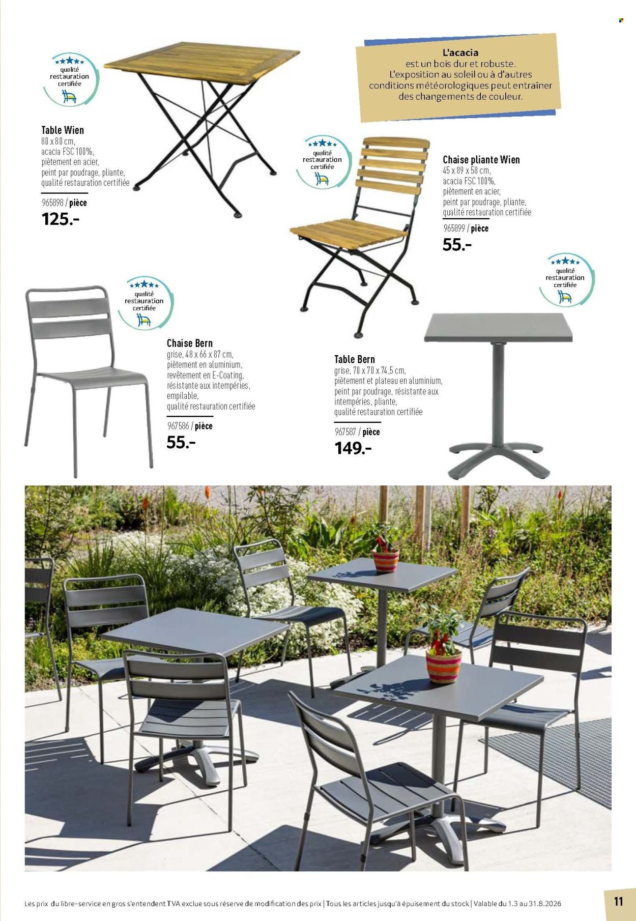 Catalogue Prodega - 1.3.2026 - 31.8.2026. Page 11. Page 11