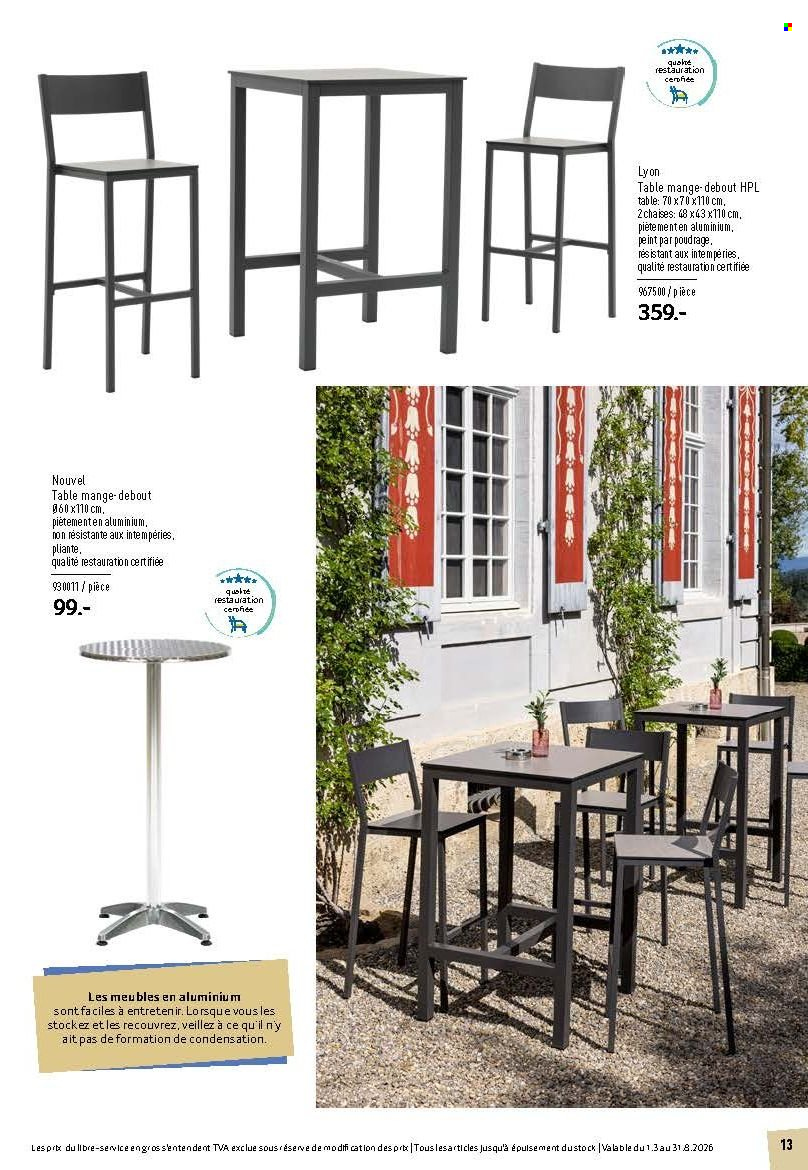 Catalogue Prodega - 1.3.2026 - 31.8.2026. Page 13. Page 13