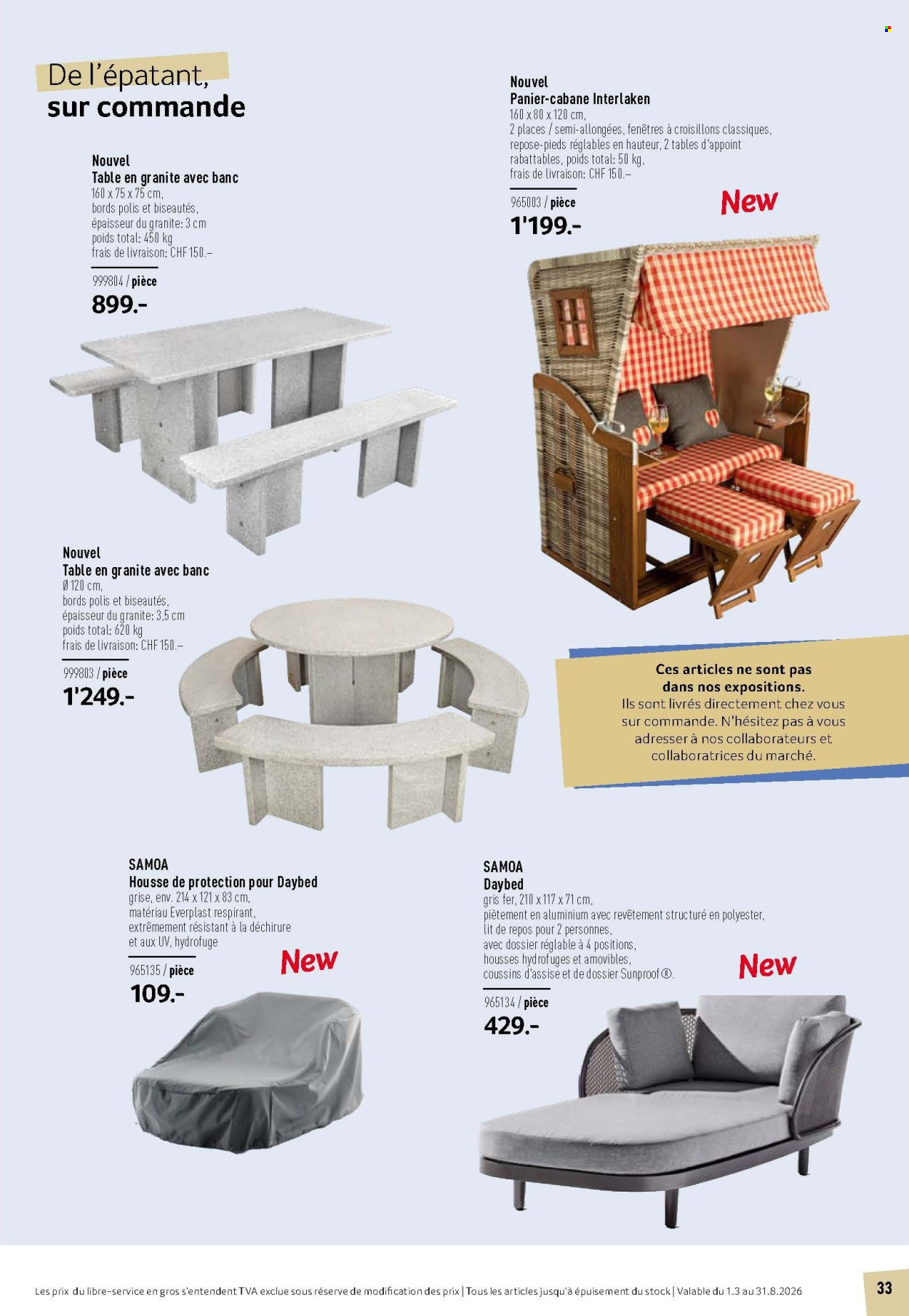 Catalogue Prodega - 1.3.2026 - 31.8.2026. Page 33. Page 33