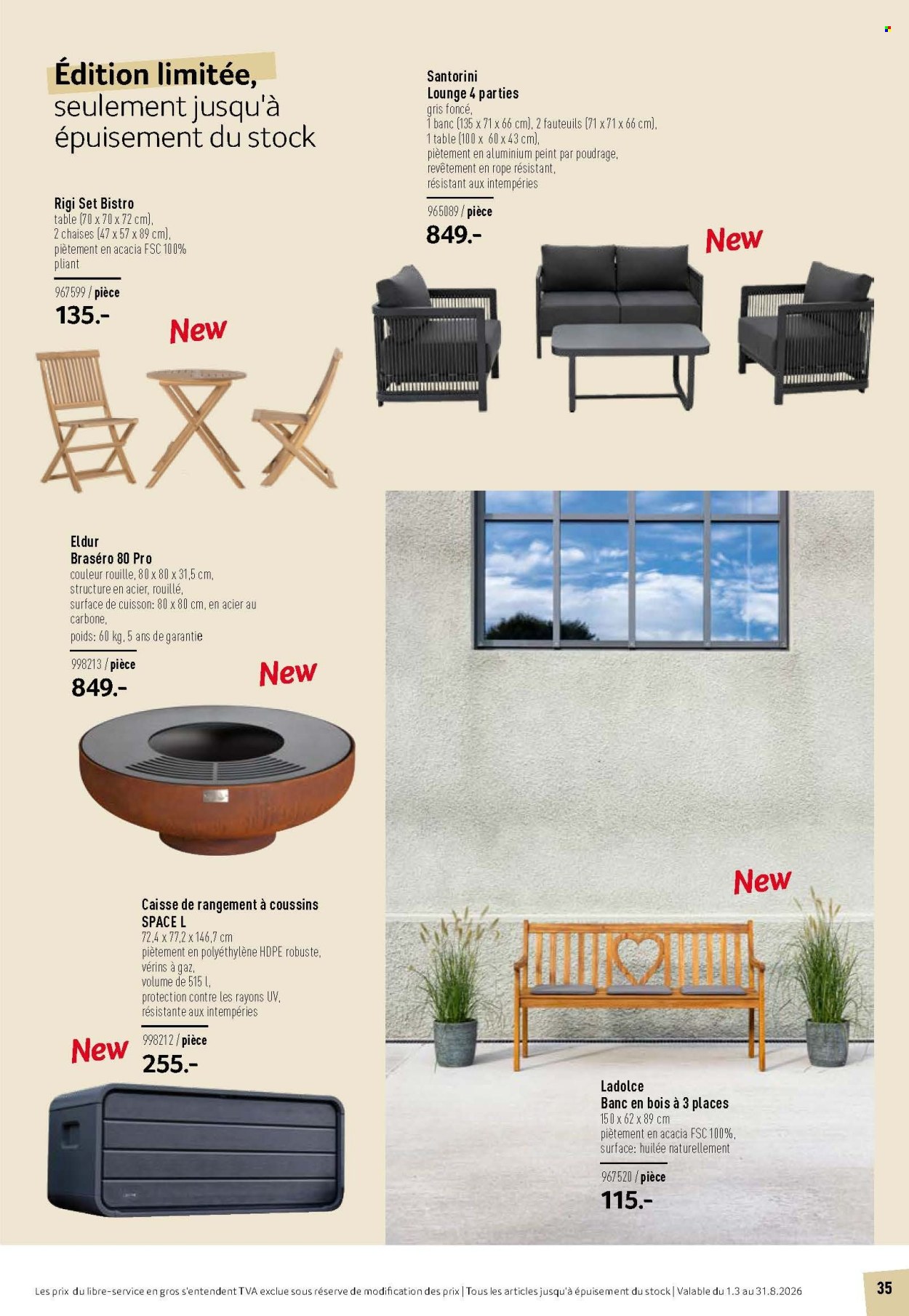 Catalogue Prodega - 1.3.2026 - 31.8.2026. Page 35. Page 35