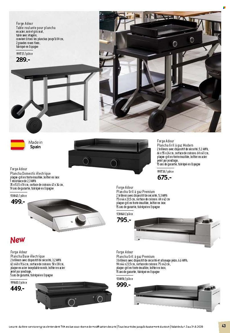 Catalogue Prodega - 1.3.2026 - 31.8.2026. Page 43. Page 43