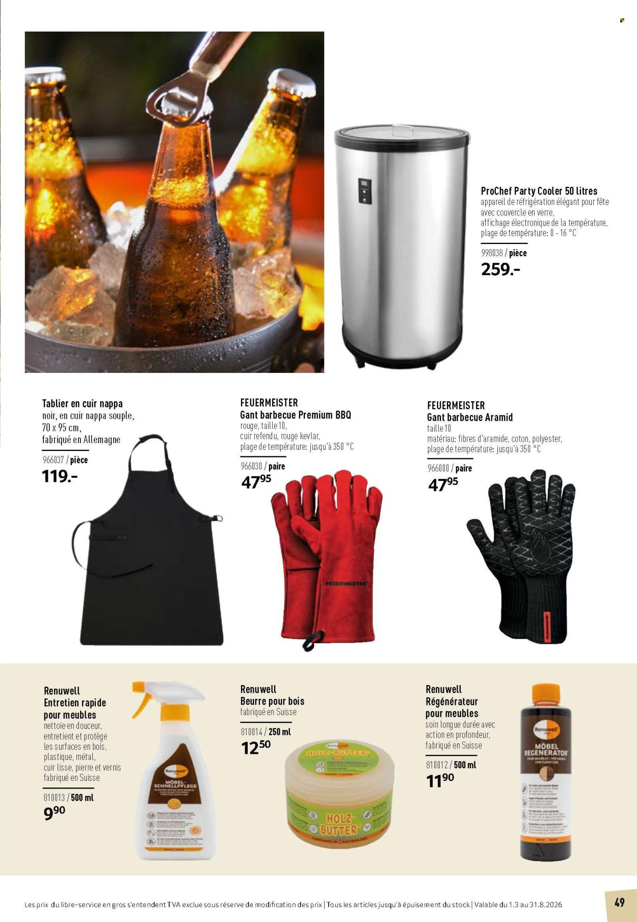 Catalogue Prodega - 1.3.2026 - 31.8.2026. Page 49. Page 49
