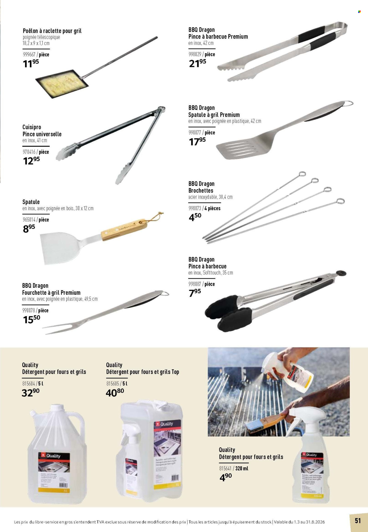 Catalogue Prodega - 1.3.2026 - 31.8.2026. Page 51. Page 51