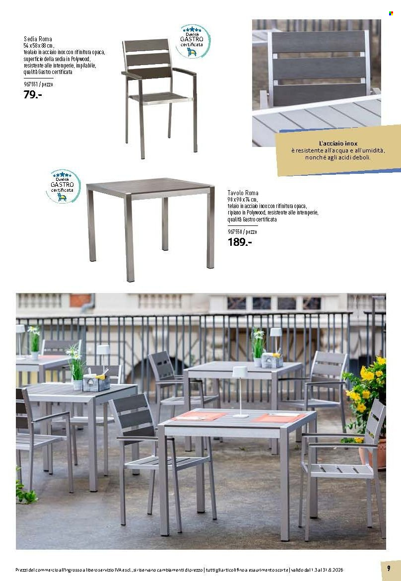 Catalogue Prodega - 1.3.2026 - 31.8.2026. Page 9. Page 9