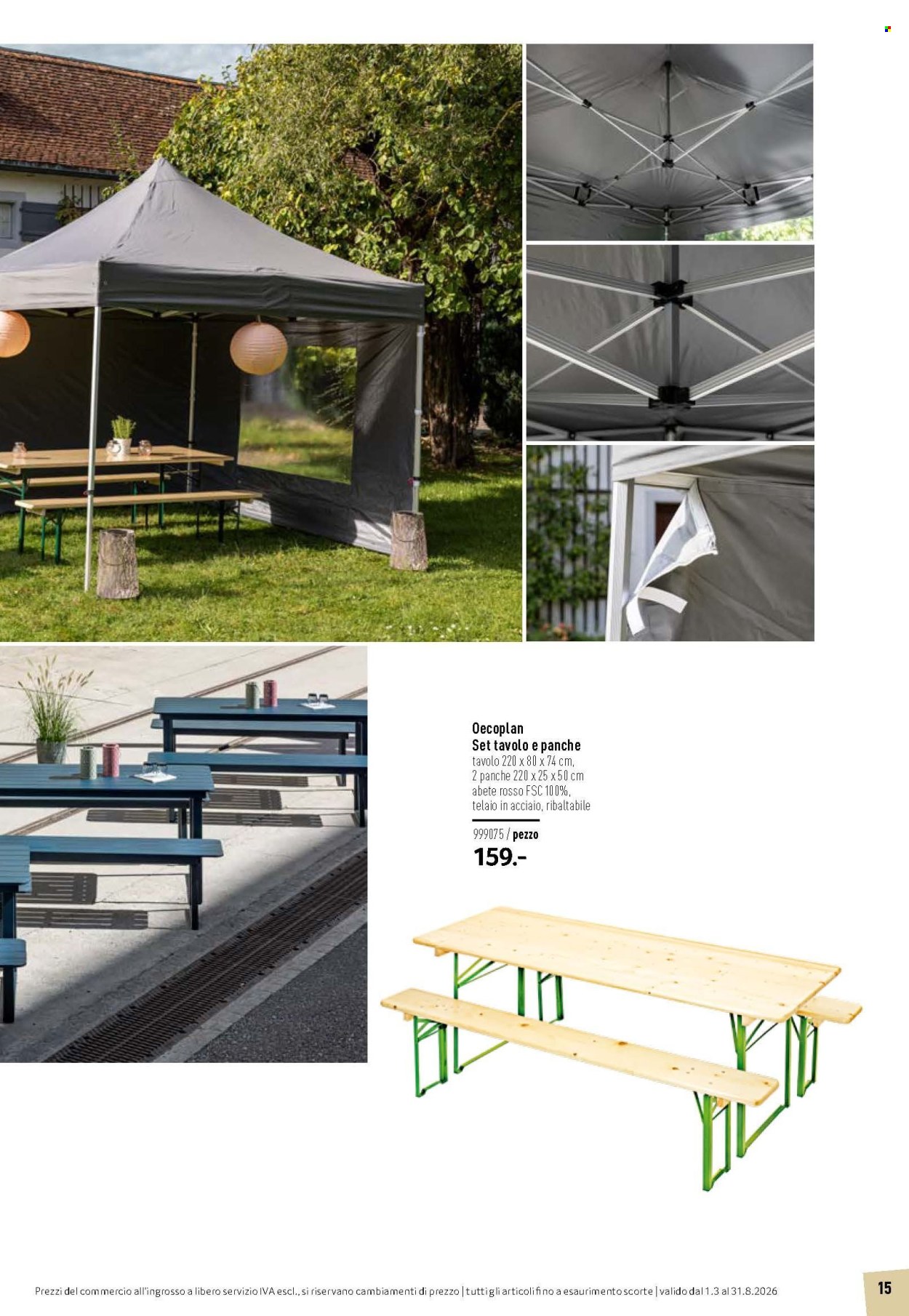 Catalogue Prodega - 1.3.2026 - 31.8.2026. Page 15. Page 15