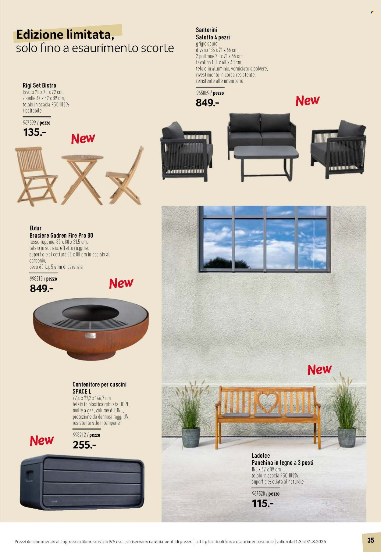 Catalogue Prodega - 1.3.2026 - 31.8.2026. Page 35. Page 35