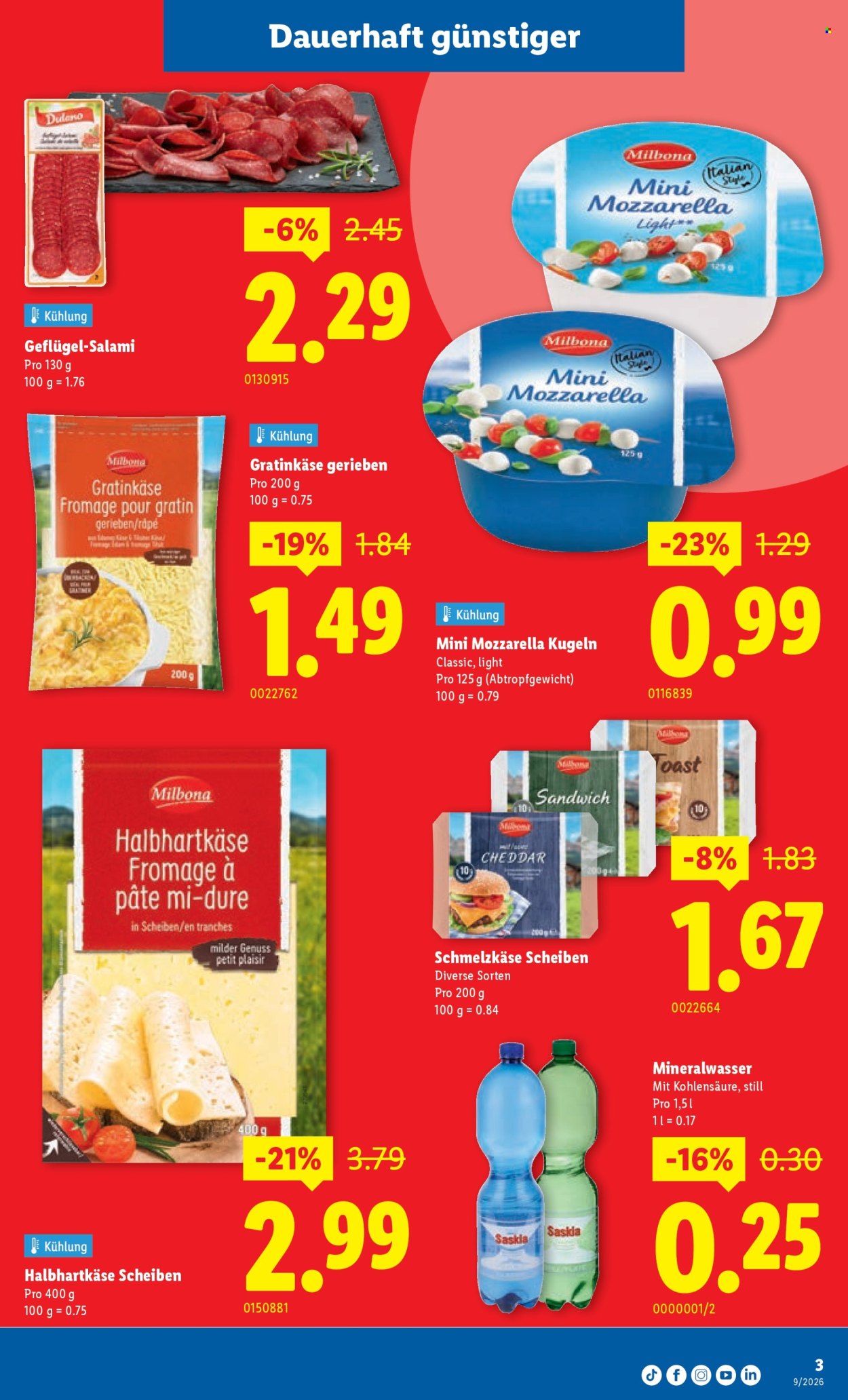 Catalogue Lidl - 26.2.2026 - 4.3.2026. Page 3. Page 3