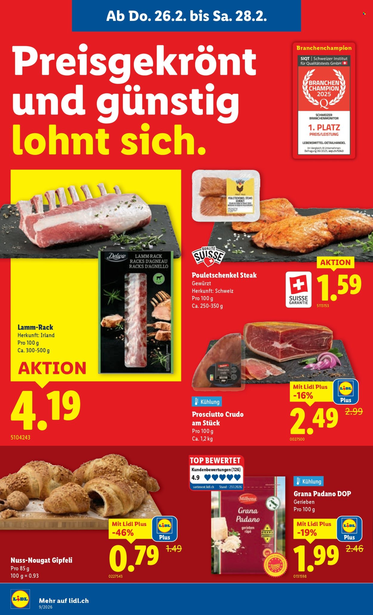 Catalogue Lidl - 26.2.2026 - 4.3.2026. Page 4. Page 4