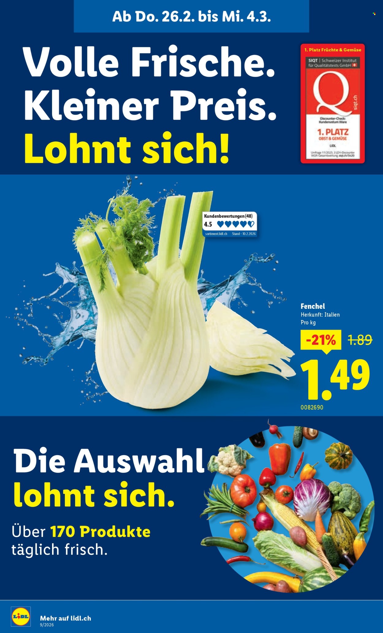 Catalogue Lidl - 26.2.2026 - 4.3.2026. Page 6. Page 6