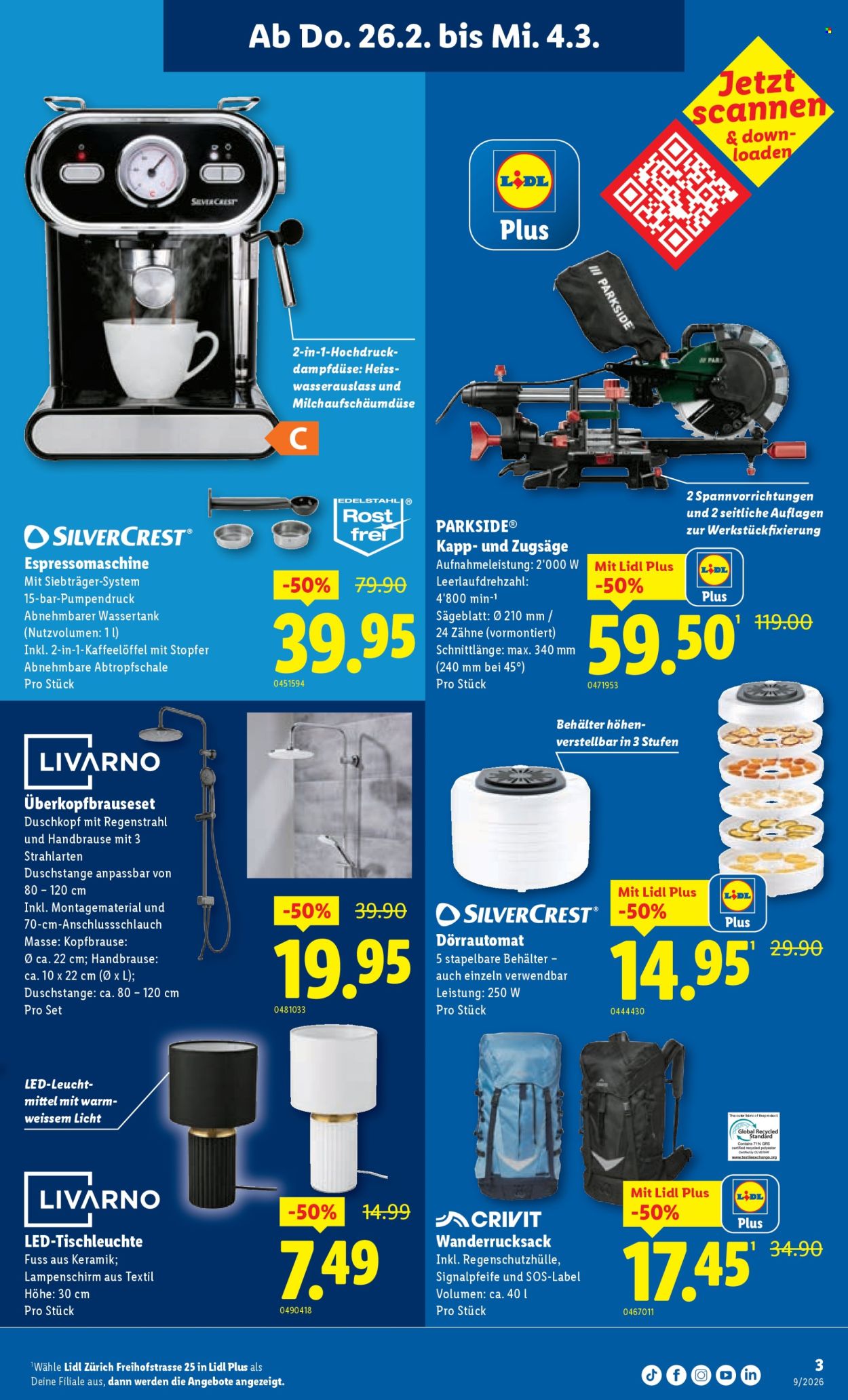 Catalogue Lidl - 26.2.2026 - 4.3.2026. Page 3. Page 3