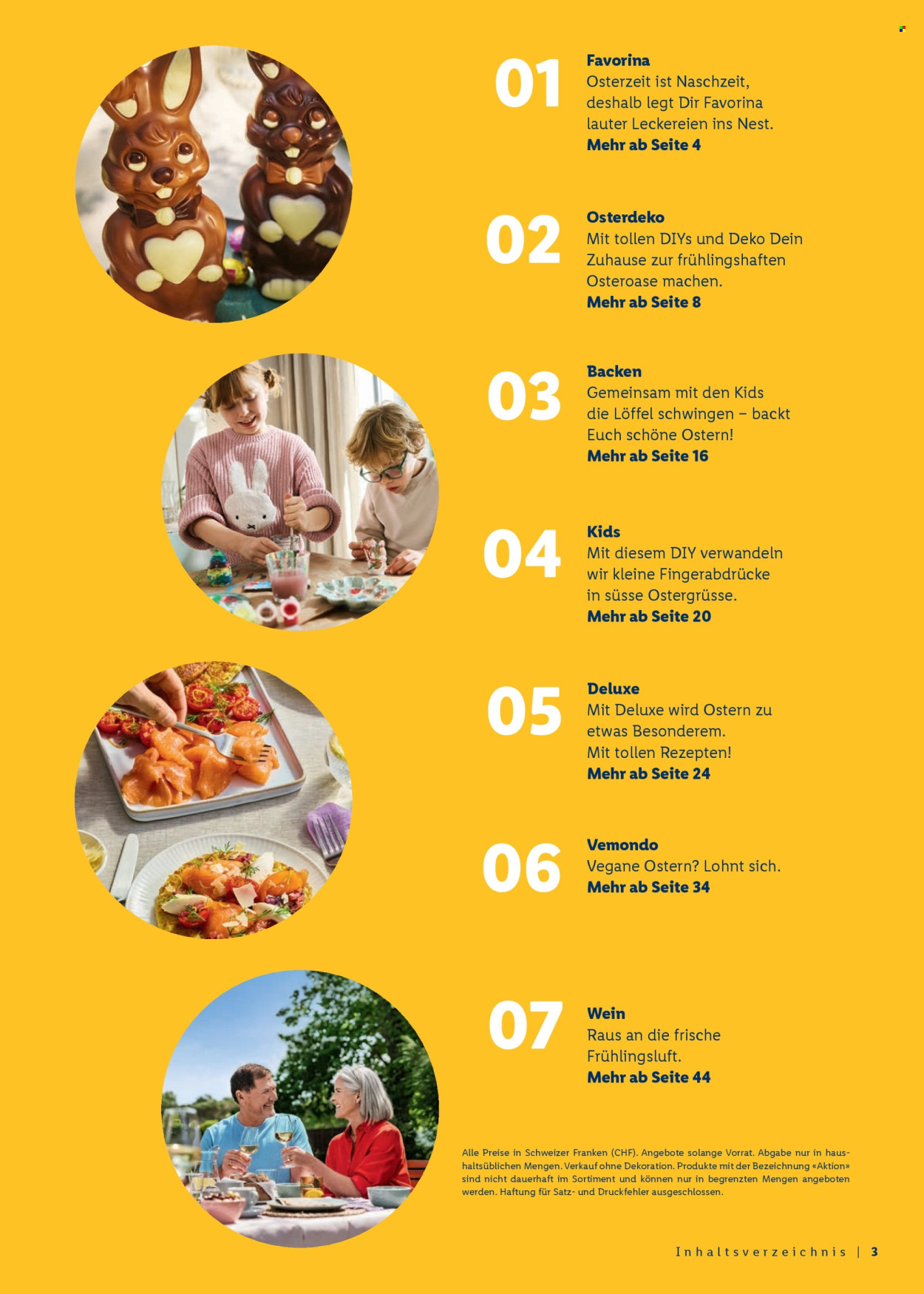 Catalogue Lidl - 26.2.2026 - 4.4.2026. Page 3. Page 3