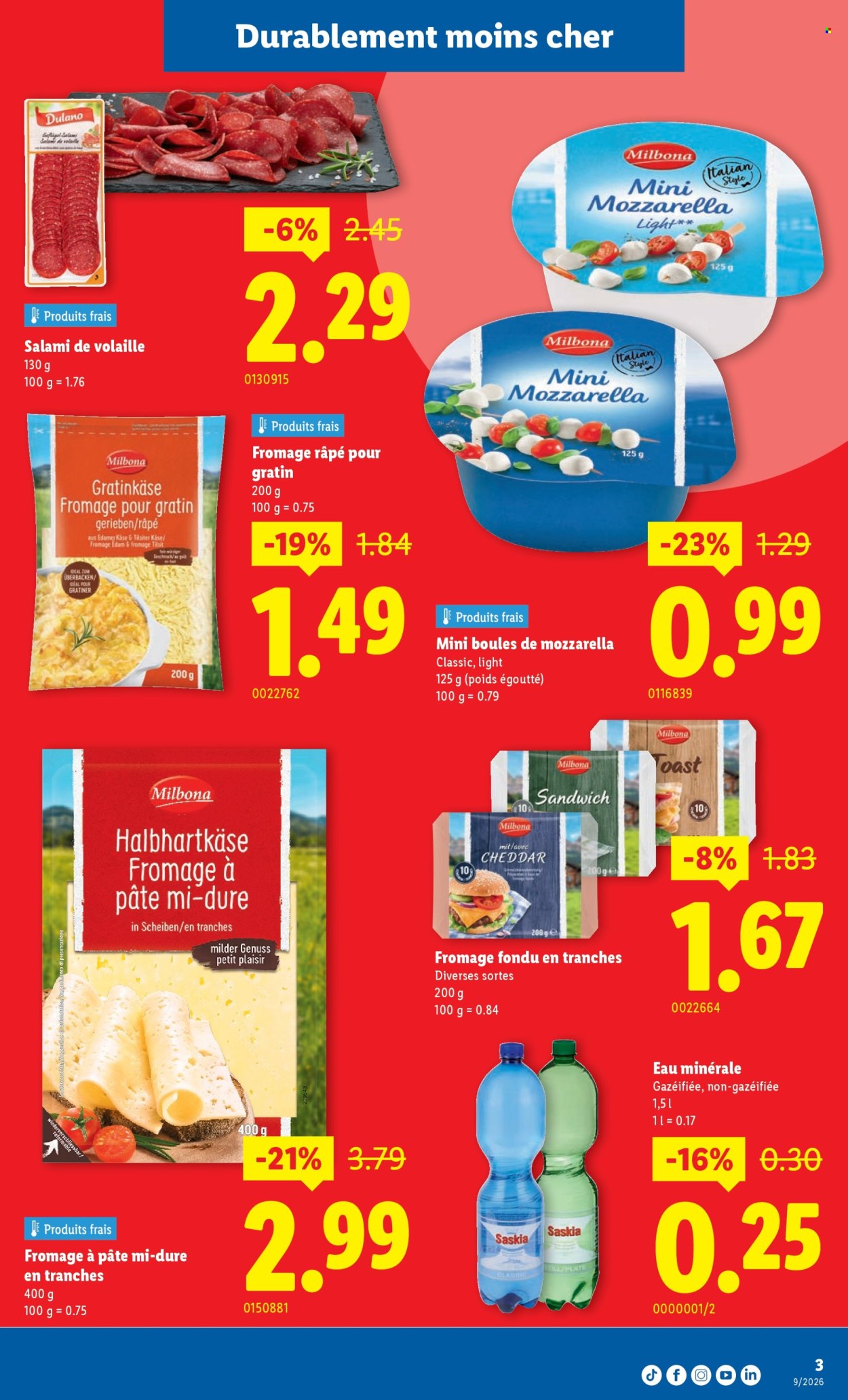 Catalogue Lidl - 26.2.2026 - 4.3.2026. Page 3. Page 3