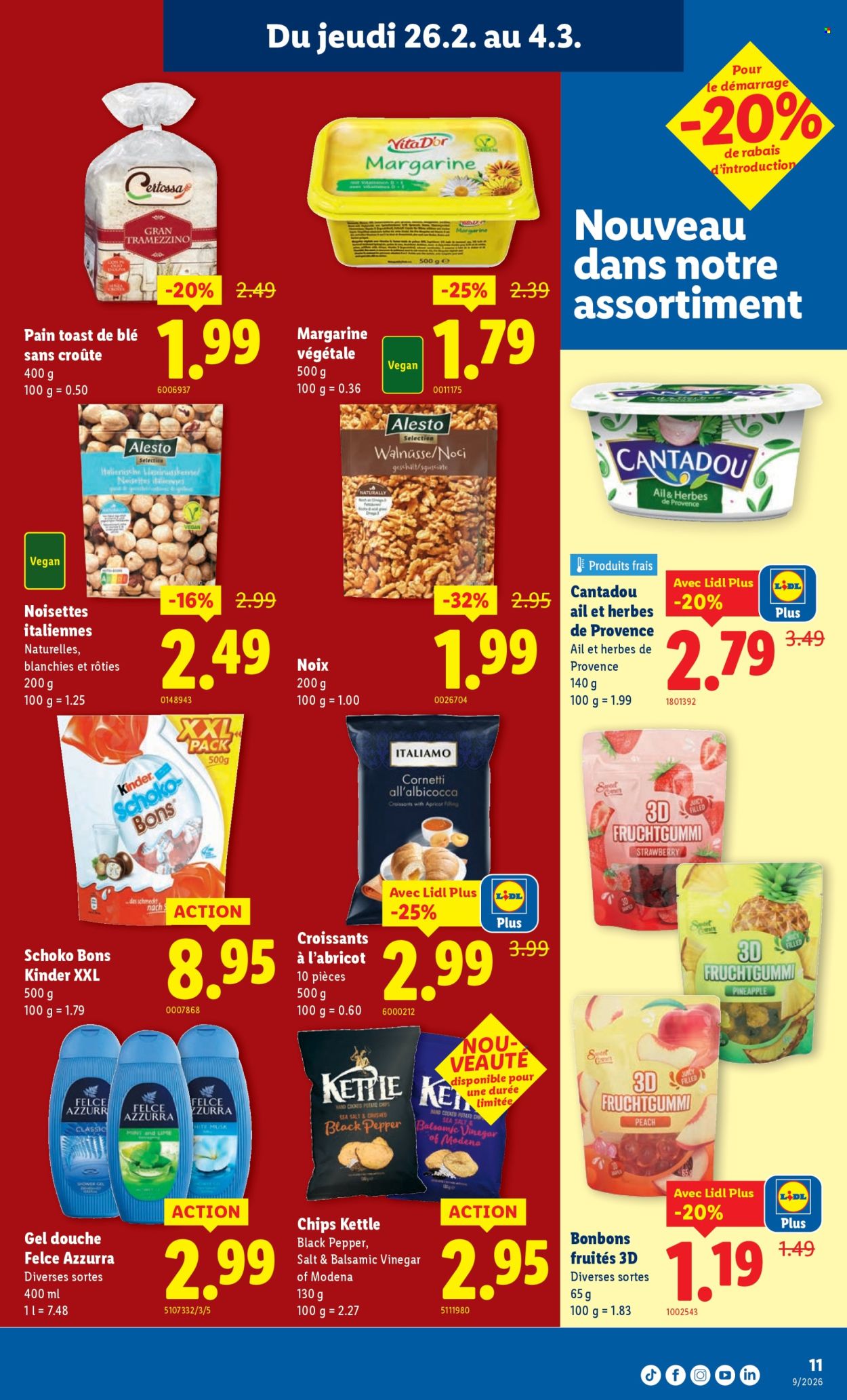 Catalogue Lidl - 26.2.2026 - 4.3.2026. Page 11. Page 11