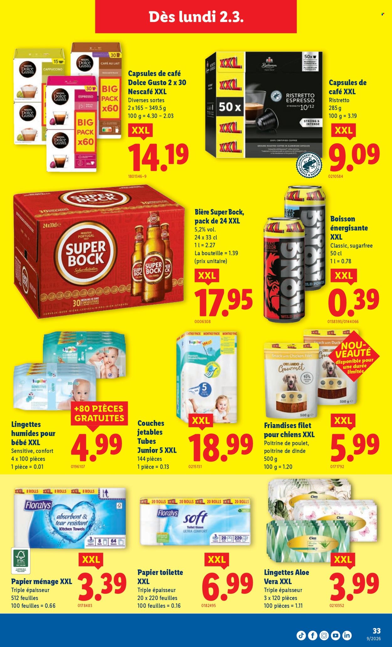 Catalogue Lidl - 26.2.2026 - 4.3.2026. Page 33. Page 33