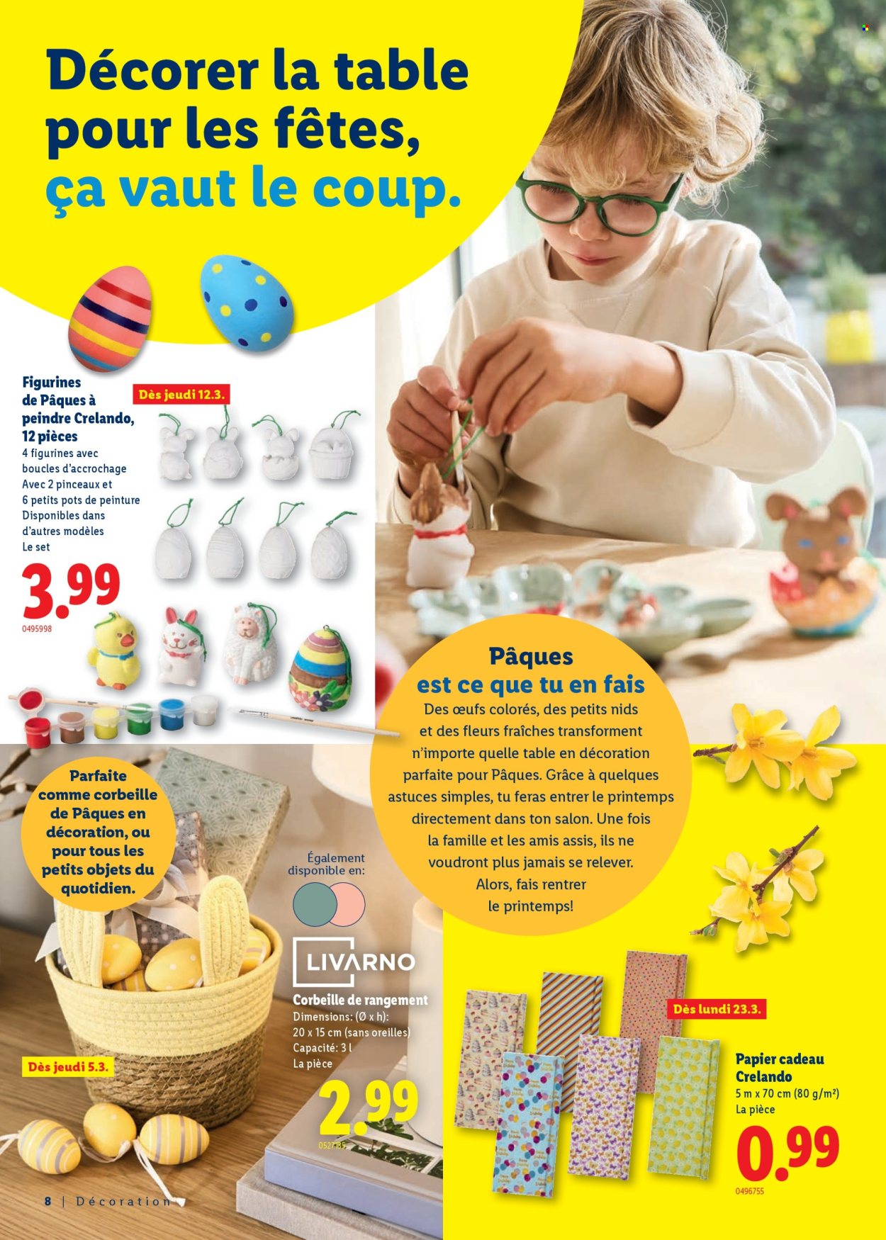 Catalogue Lidl - 26.2.2026 - 4.4.2026. Page 8. Page 8