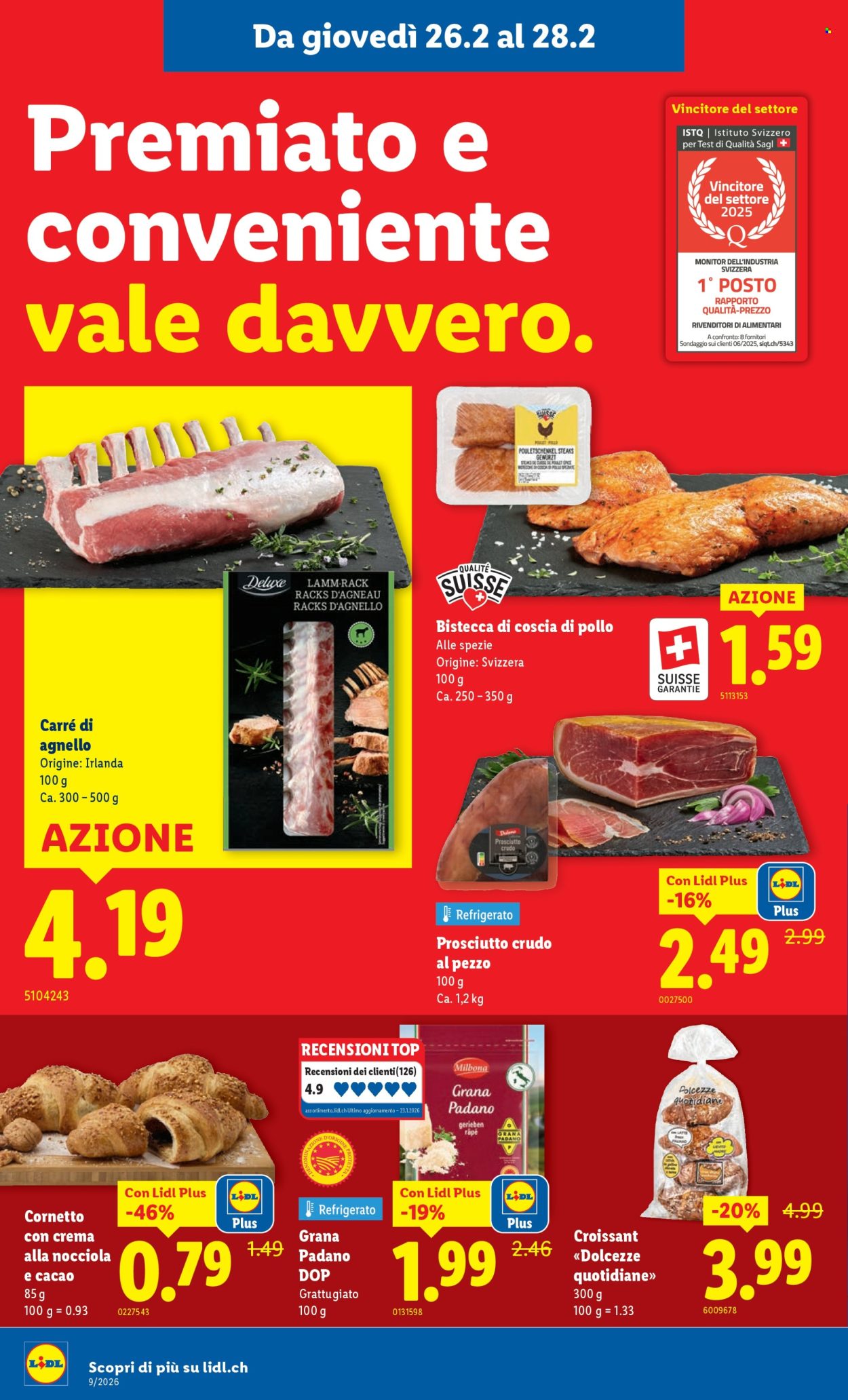 Catalogue Lidl - 26.2.2026 - 4.3.2026. Page 4. Page 4