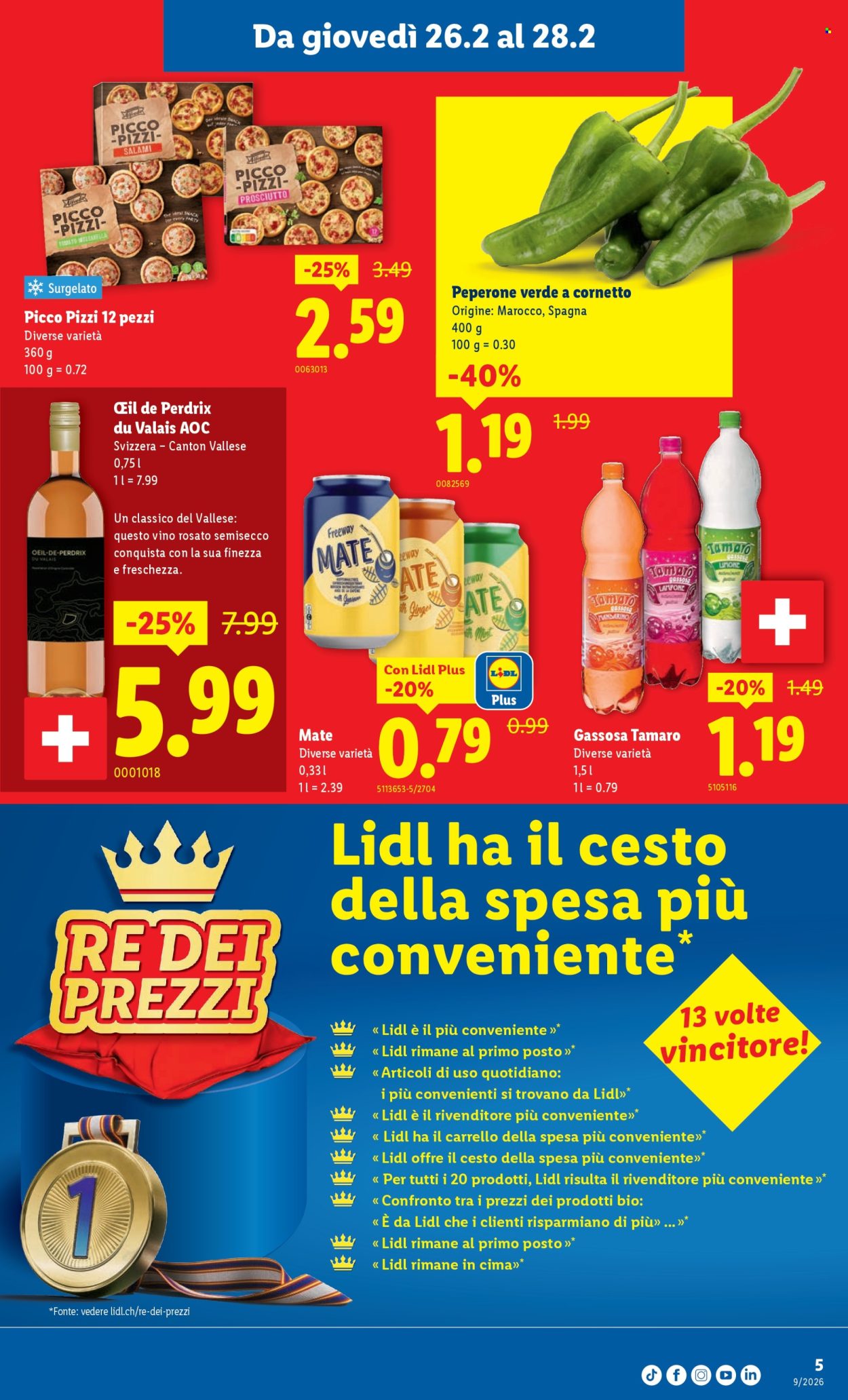 Catalogue Lidl - 26.2.2026 - 4.3.2026. Page 5. Page 5