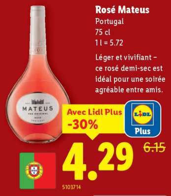 Rosé Mateus
