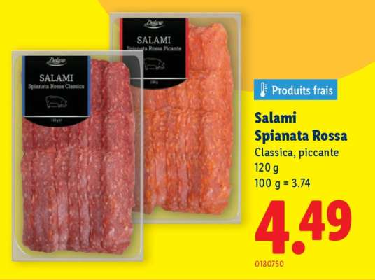 Salami Spianata Rossa