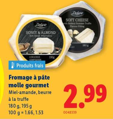 Fromage à pâte molle gourmet