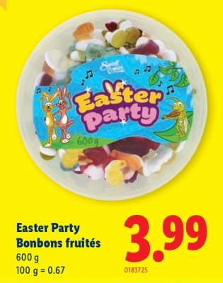 Easter Party Bonbons fruités