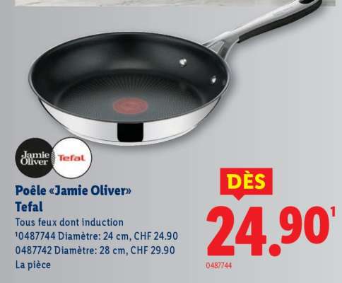 Poêle «Jamie Oliver» Tefal
