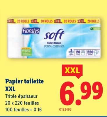 Papier toilette XXL